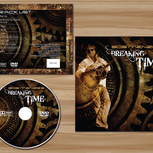 Design by Design House™ titled "Roots Musician seeks CD Design. Album Title: Breaking Time"