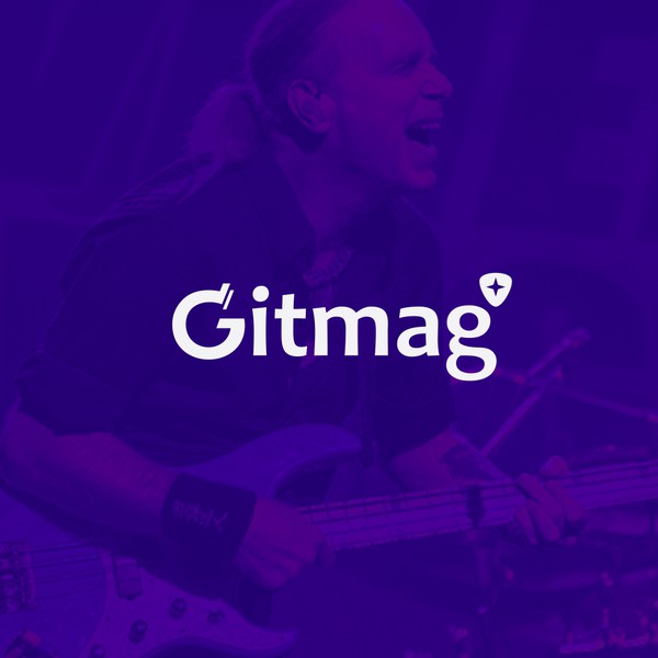 Logo for guitar magazine