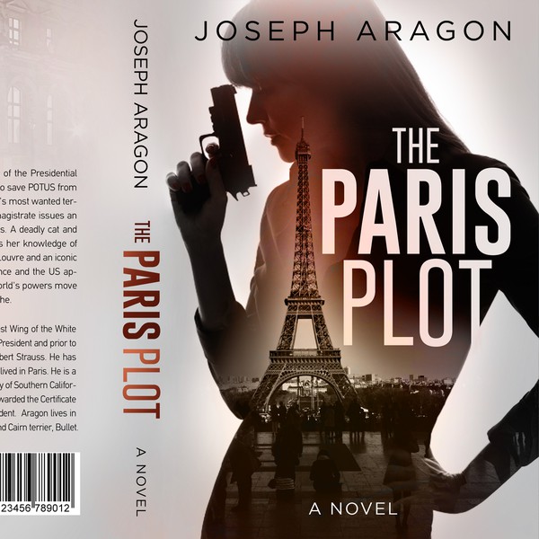 Design by L1graphics titled "The Paris plot - Adventure thriller"