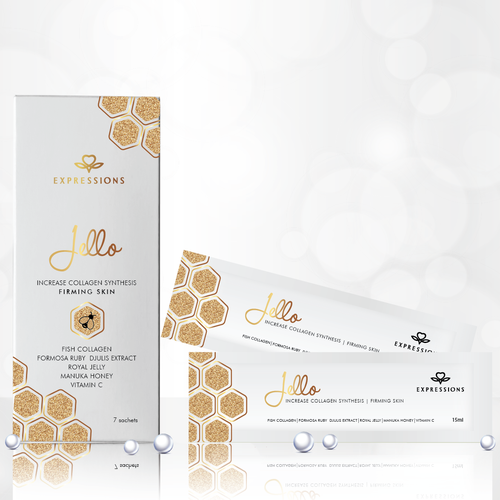 Packaging design for 1 of the hottest selling beauty Jelly Diseño de Loribal