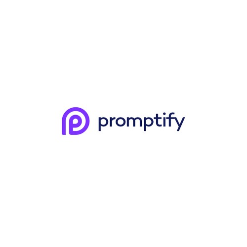 Modern, Simple and Sleek Logo for Promptify.com Design by TheDaydreamerStd