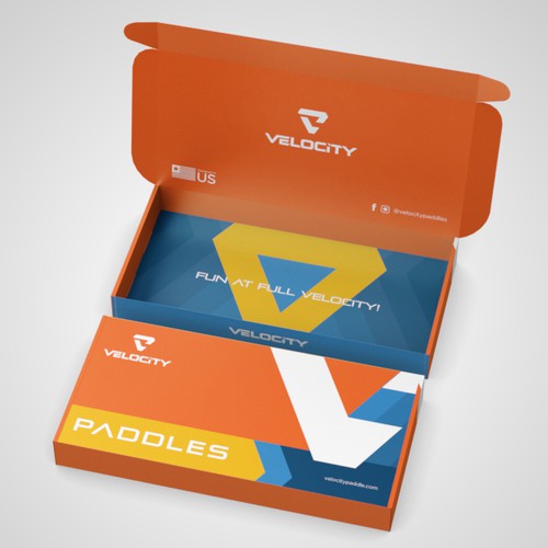 Create a box design for our pickleball paddles Design by Pice Wilf