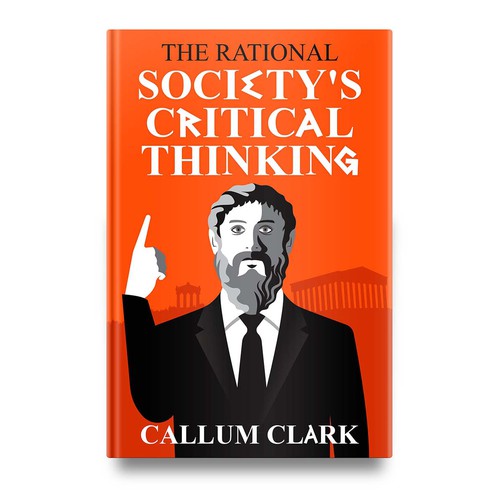 A classical yet modern book cover for philosophy/critical thinking Design réalisé par kostis Pavlou