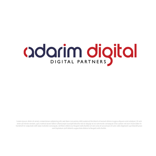 Design a logo for "adarim digital" - Digital Marketing Agency Design by reflect the style ™