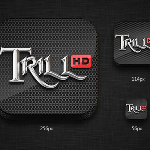 App Icon Design for TrillHD iOS App Design by triton
