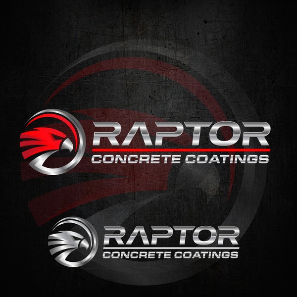 Design by Lourdes Coello Guerrero titled "Raptor Concrete Coatings"