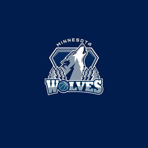 Community Contest: Design a new logo for the Minnesota Timberwolves! Design por MZ777