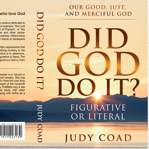 Design book cover and e-book cover  for book showing the goodness of God Design by ryanurz
