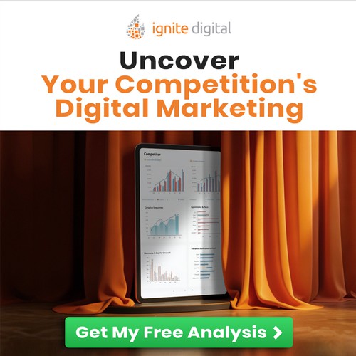 "Online Ad for a Competitive Analysis" winning 