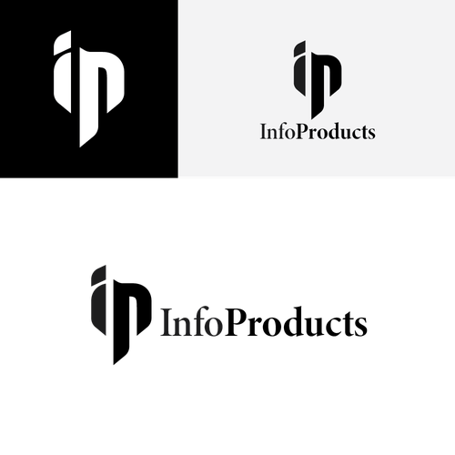 InfoProducts.com - Logo & Branding Design by GRAAFILINE