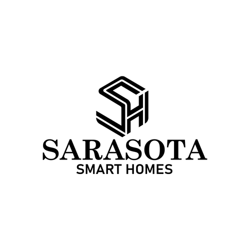 Sarasota Smart Homes logo for our company that does technology innovations and installations Design by MilanAntonic