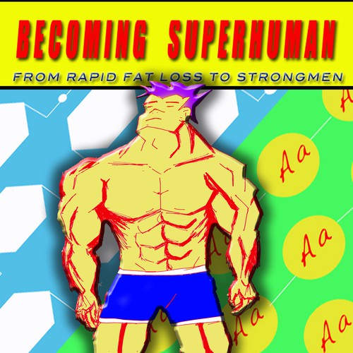 "Becoming Superhuman" Book Cover Design por ALEX CLIMENT