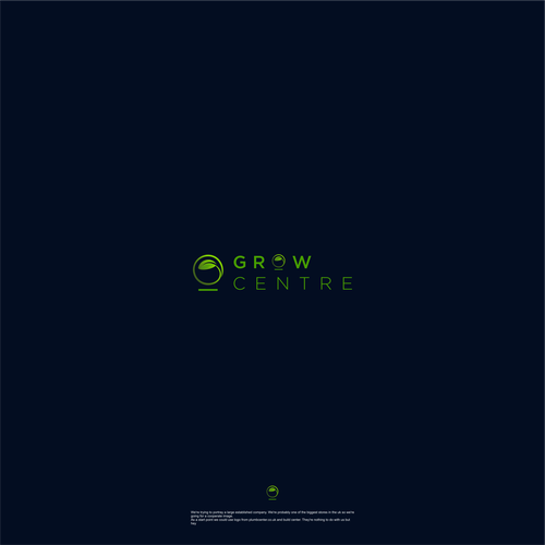 Logo design for Grow Centre Design by frayen_art