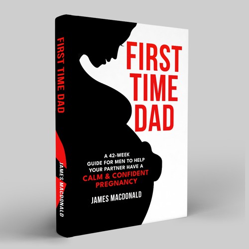 Book cover art appealing to First Time Dad & Expectant Mums Design réalisé par Trivuj