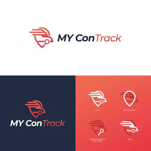 Design a powerful & smart tracking service LOGO for the construction industry!! Design by megawon®