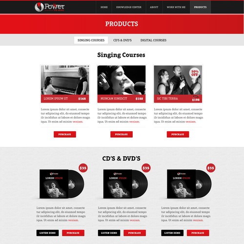 Designs | Create a website that will help transform the voice of every ...