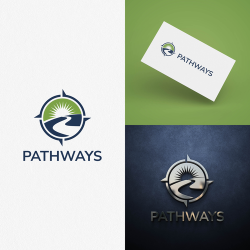 Design a "Pathways" logo for a Criminal Diversion program - promotes getting back on the right path Design réalisé par SweetCactus