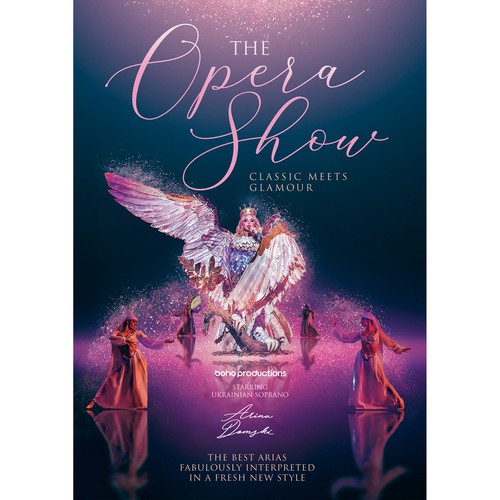 Key visual for THE OPERA SHOW - one of the most glamorous shows Design by Donn Marlou Ramirez
