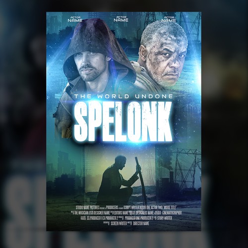 Poster for Apocalyptic sci fi film Design by EPH Design