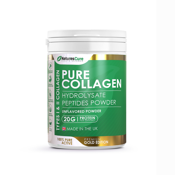 Pure Collagen Powder - Design and 3d Mockup