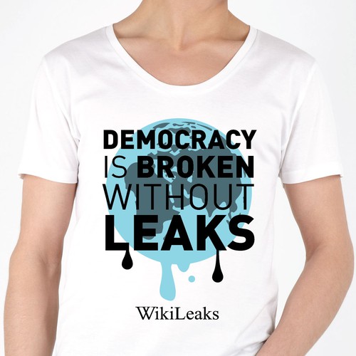 New t-shirt design(s) wanted for WikiLeaks Réalisé par Mandelum