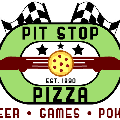 Pit Stop Pizza needs a new logo Design by Tlawler27