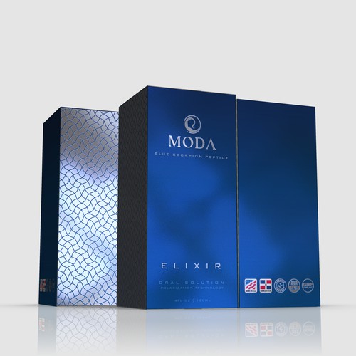 MODA - Luxury, lifestyle packaging design. Réalisé par — P R E M I U M —