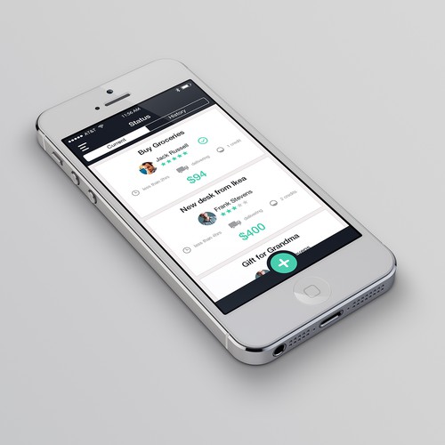 Luxury Errand running app - Design Uber concierge! Design by David®