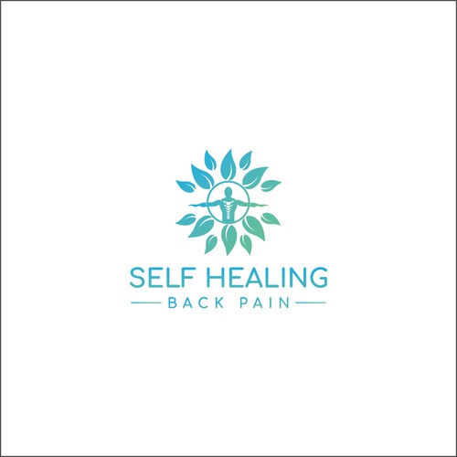 we need a logo for ou online course that coaches people with chronic back pain to heal themselves Design von AkungGraphic