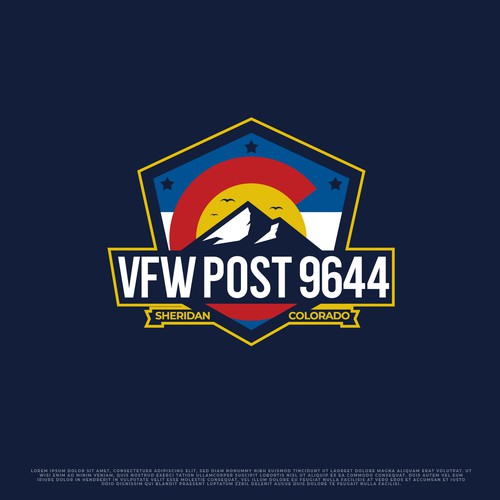 VFW Post 9644 Design by Esui Studio