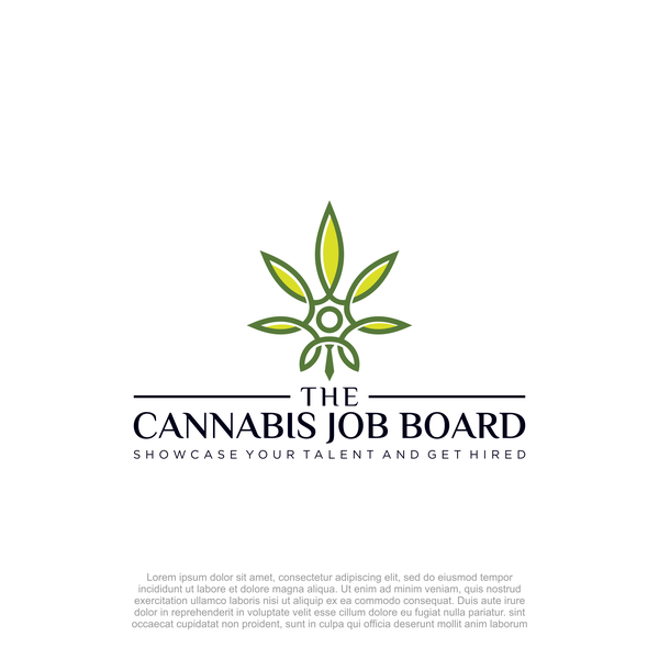Design by Azalia™ titled "cannabis job board"