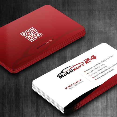 Tarjeta de presentación propuesta en el concurso por SS_Designs