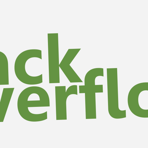 logo for stackoverflow.com Diseño de jongalloway