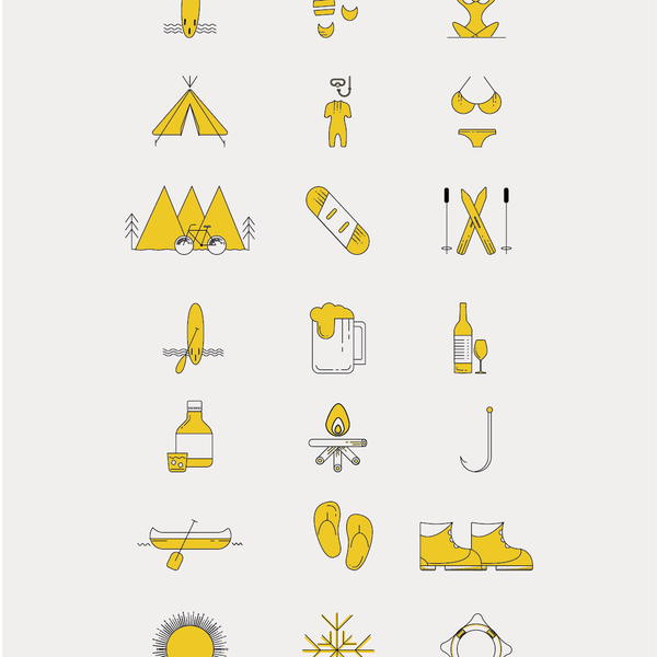 Women's Adventure Co. - activities icons