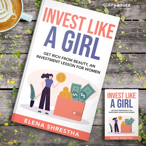 Book Cover for Teaching Girls to Invest Design by ryanurz