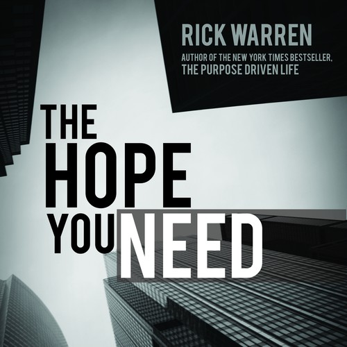 Design Rick Warren's New Book Cover Design por Danielle Hartland Creative