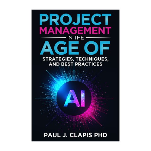 Simple, professional cover for a business book about Artificial Intelligence Design von anisha umělec