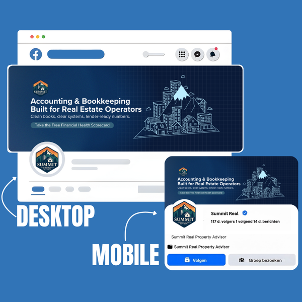 Facebook Cover Facebook Cover Design for Real Estate Accounting Firm