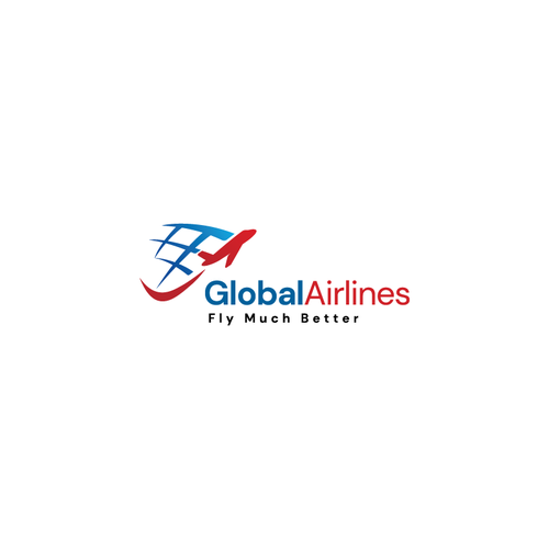 Take off! A Brand New Global Airline logo! Design by suwindra