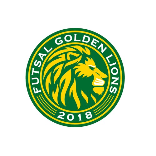 Futsal Golden Lions (indoor-soccer) Needs A New Modern Logo 