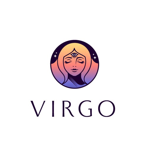 Create elegant and CREATIVE logo for Virgo(Zodiac) thanks!!! Design by AnaMaria.Design