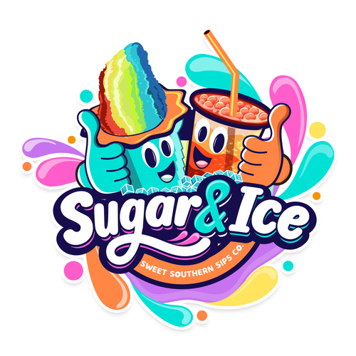 Design di Bring Sugar & Ice to Life – Bright, Bold Branding for a Dirty Soda + Shaved Ice Truck di Night Hawk