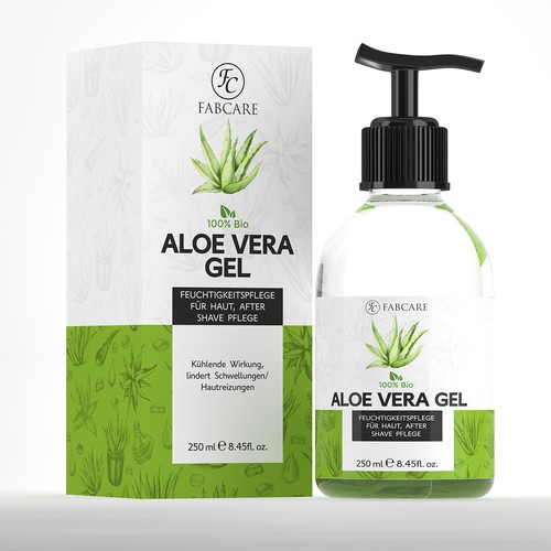 Label Design for Aloe Vera Lotion Design by P.D.S.