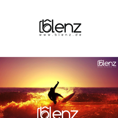 photography logo blenz.de Design by cv design