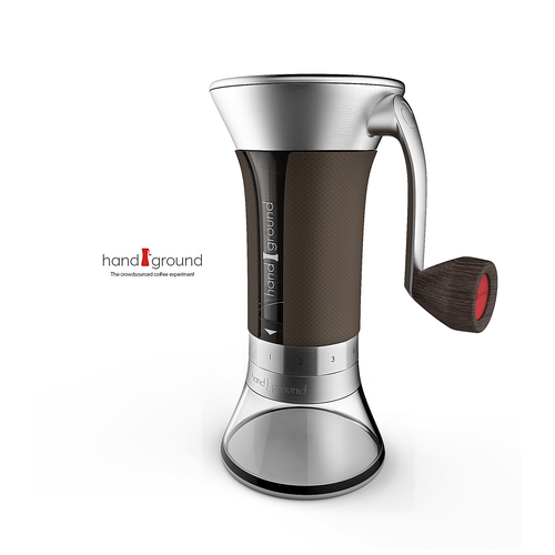 (UK Only) Handground Precision Manual Coffee Grinder: Black