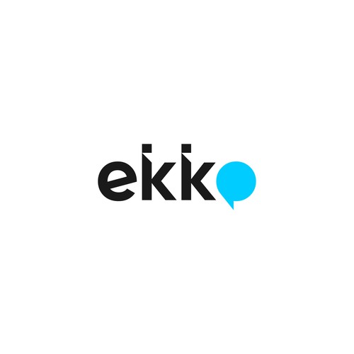 SIMPLE LOGO - ekko Letters then dm after Design by DevDevit   ★ ★ ★ ★ ★