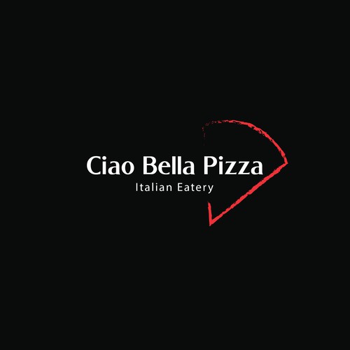 Ciao Bella Pizza Logo Design by desi9nart