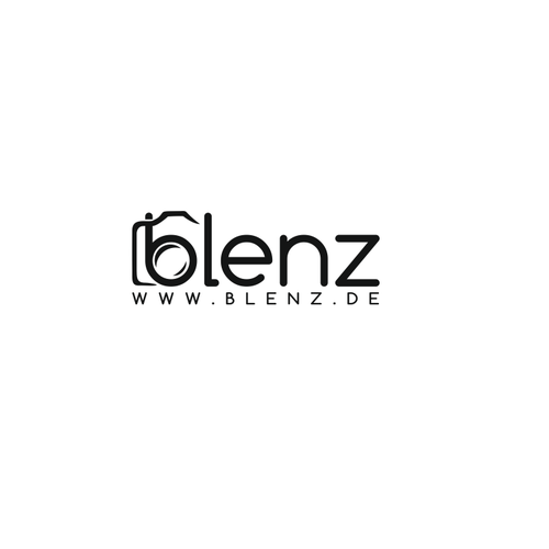 photography logo blenz.de Design by cv design