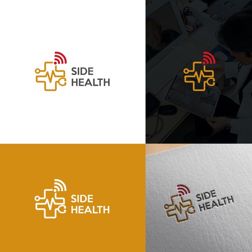 コンペ「Logo for virtual medical practice serving patients with chronic conditions」のデザイン by Web Hub Solutionさん 