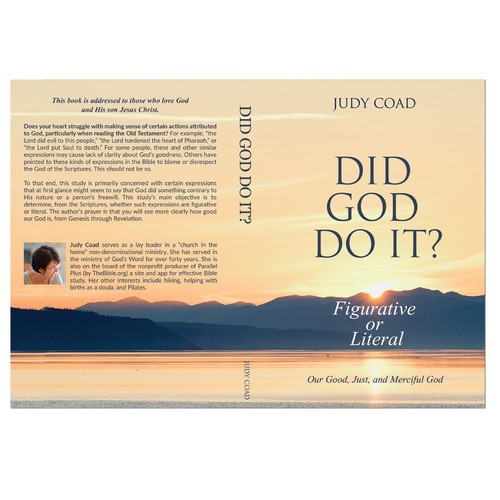 Design book cover and e-book cover  for book showing the goodness of God Design by Retina99